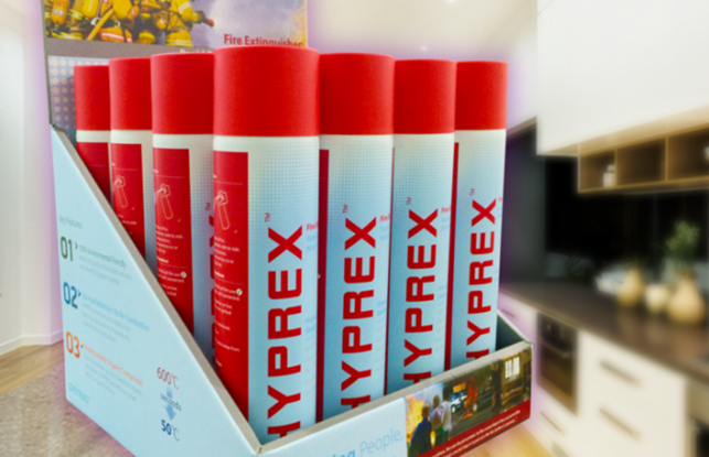 Featured product: HYPREX fire extinguisher 