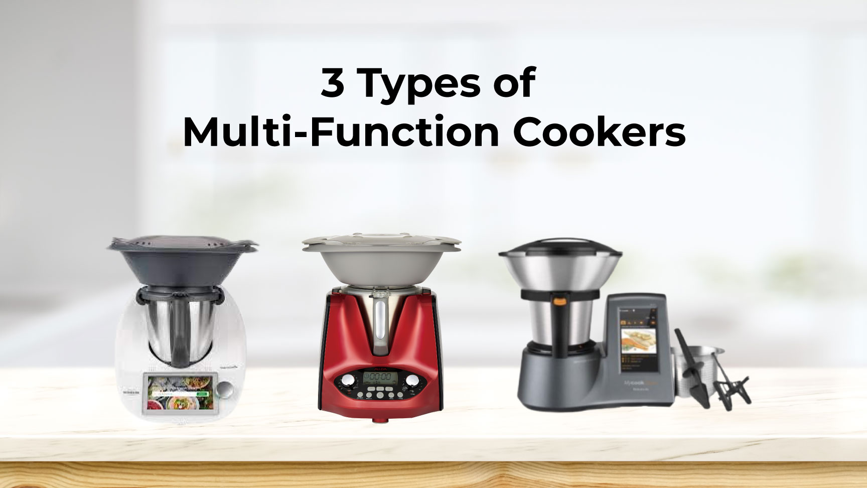 Thermomix vs ALLDA vs Innochef