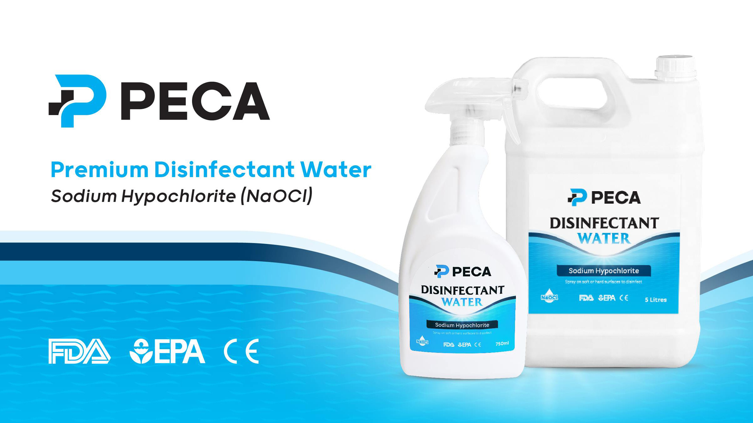 PECA Disinfectant Water