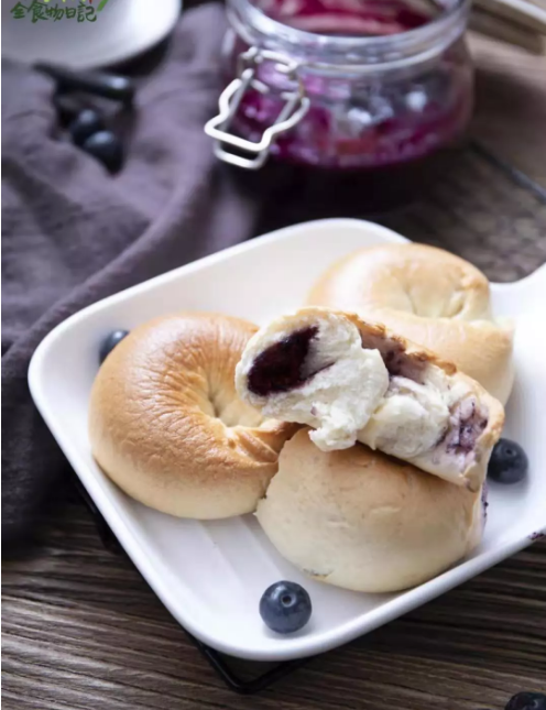 Blueberry Bagels蓝莓贝果