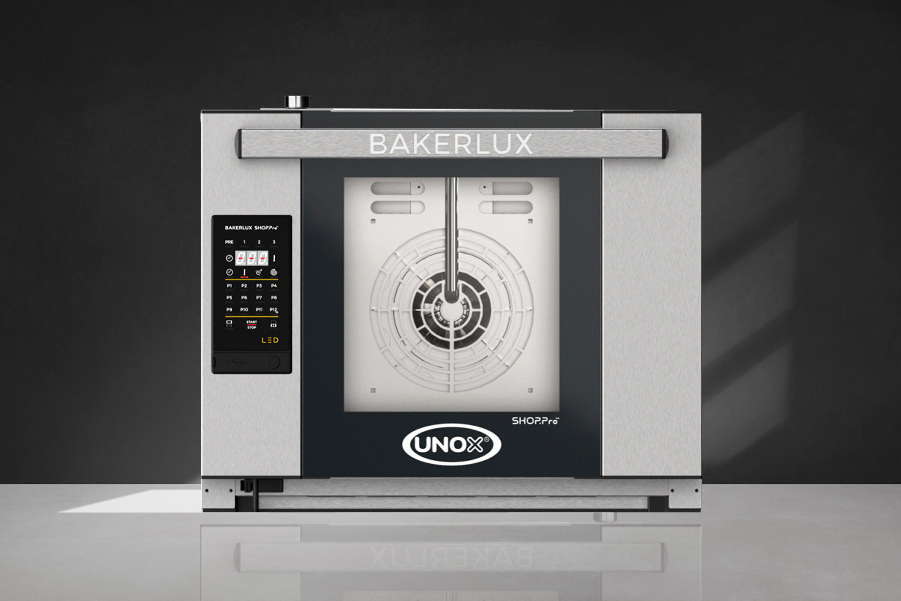 UNOX Bakerlux Shop Pro 4 460x330 LED Control Arianna Oven XEFT-04HS-ELDP
