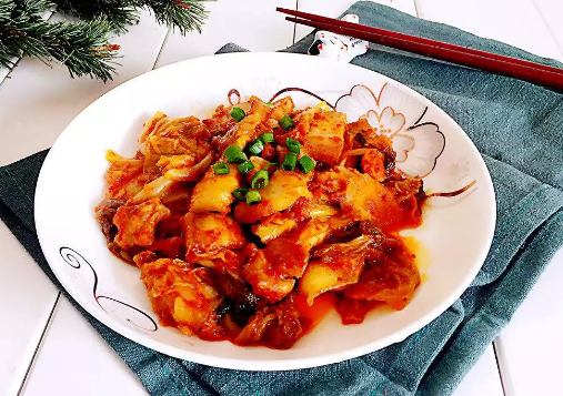 Kimchi Pork Belly 辣白菜五花肉