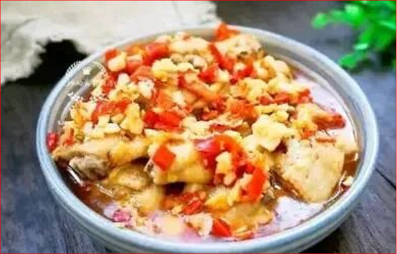 Chili Steam with Mushroom 剁椒蒸双菌