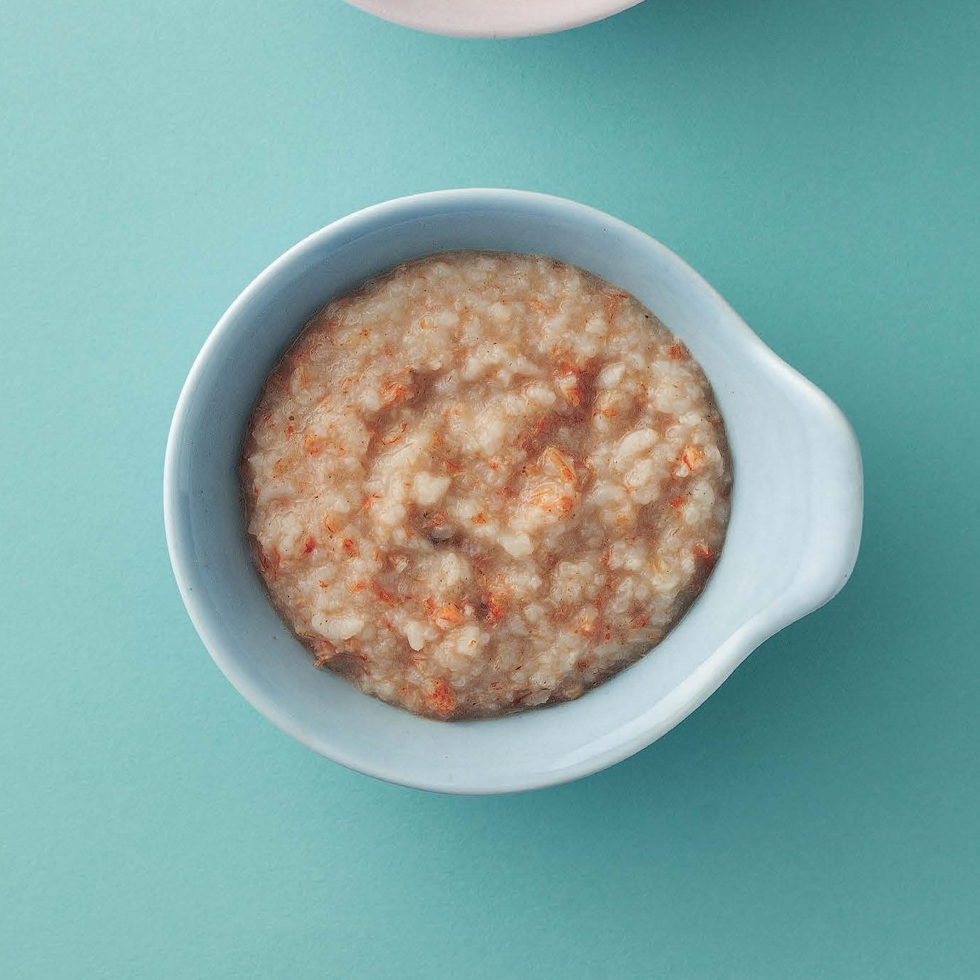 Barley prawn porridge
