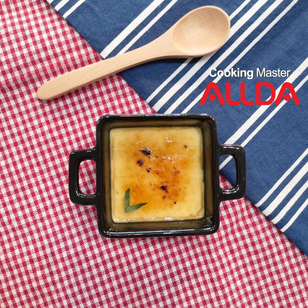 Pandan Creme Brulee
