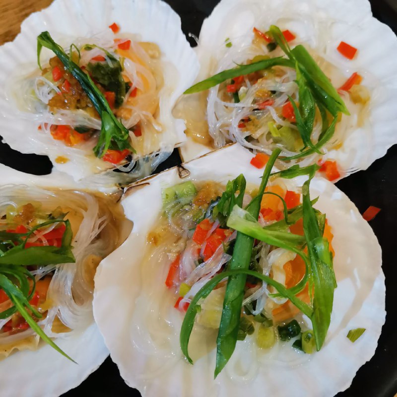 Steamed Scallop Vermicelli 扇贝粉丝蒸