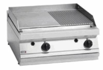 FAGOR Gas Smooth &amp; Ribbed Griddle Countertop FTG7-10VL+R