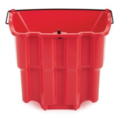 RUBBERMAID WaveBrake® 18qt Dirty Water Bucket (Red) 2064907