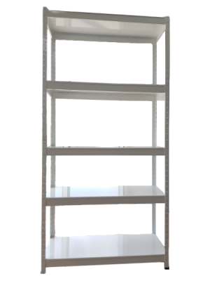 EONMETALL 2 in 1 Rack - 5 Levels with Metal Shelf (WHITE)