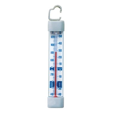 Cooper Atkins Refrigerator/Freezer Thermometer Vertical Glass Tube NSF 330