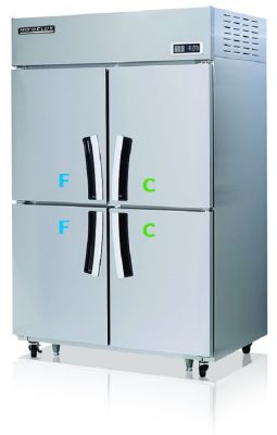 MODELUX Upright Combo 2C+2F (4 Door) MDS-1040HRF1