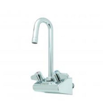 T&amp;S 4&quot; Wall Mounted Faucet Equip 5F-4DWLX05