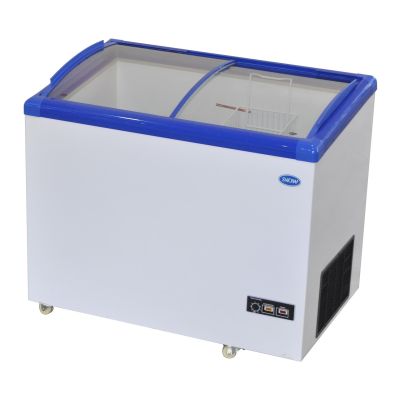 Snow Chest Freezer (Curve Glass Slanting Sliding Lid) LY350SC