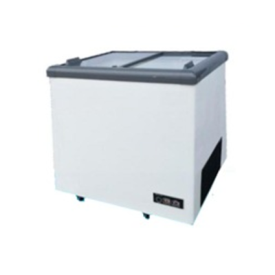 AR Flat Glass Sliding Door Chest Freezer ARL250GL