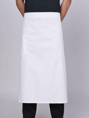GREENCHEF Chef Apron (Width:27&quot;) - White AWC609PC-S