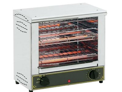 ROLLER GRILL Two Levels Electric Snack Toaster BAR-2000