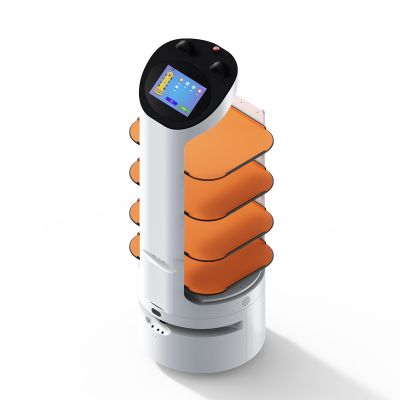 BbEE Serving Robot (Premium W/ Advertising Screen) BbEE-PO