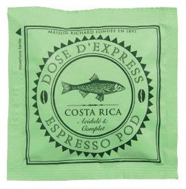 Cafes Richard Espresso Pods COSTA RICA TARRAZU (Box of 25 pods)