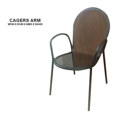 Cagers Arm Chair *Stackable