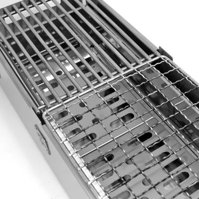 RestoGrill Charcoal Family with 1 Western & 1 Asian Grill