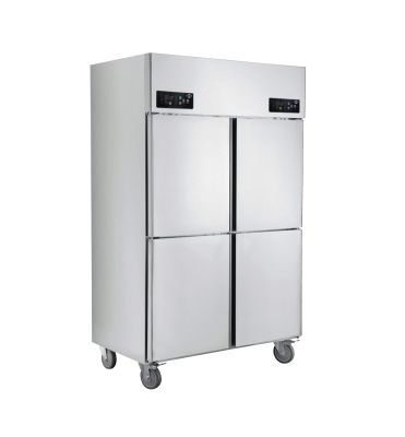 FRESH Upright Dual Temperature Refrigerator 2 Doors Freezer / Chiller CSUF10A2B2