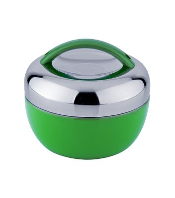 ENDO 800ml &quot;Apple&quot; Stainless Steel Food Jar CX-5005 (Apple Green)