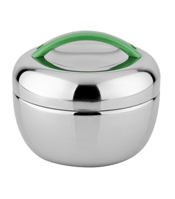 ENDO 1L &quot;Apple&quot; Stainless Steel Food Jar  CX-5006 (Apple Green)