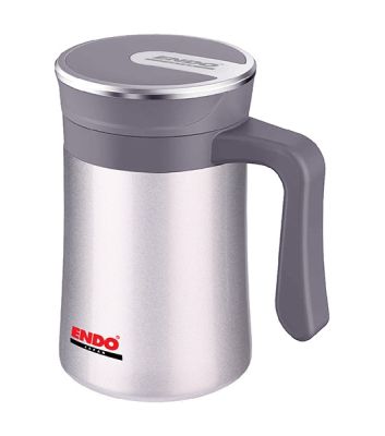 ENDO 500ml Anti-Bac Double S/Steel Vacuumised Desk Mug CX+1008