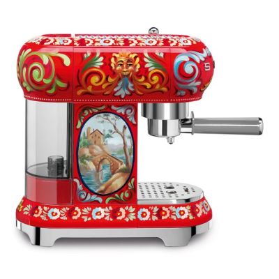 SMEG Espresso Manual Coffee Machine ECF01DGUK