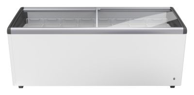 FRESH Glass Top Chest Freezer With LED 408L EFI5653