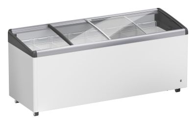 FRESH Glass Top Chest Freezer With LED 408L EFI5653