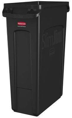 RUBBERMAID Vented Slim Jim® 23Gallon
