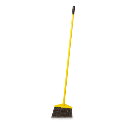 RUBBERMAID Angle Broom Flagged with Handle FG637500GRAY