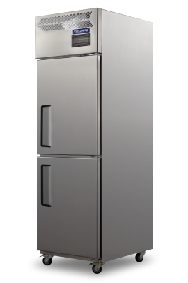 FREZMAC 2 Half Door Upright Freezer (438L) FMH-2DUF