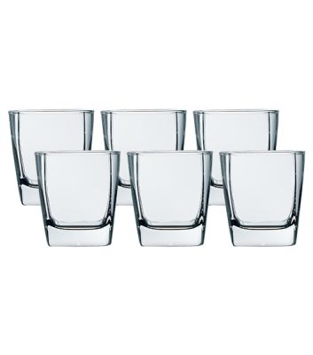 LUMINARC Sterling 6PC Old Fashioned Glass Set G2564