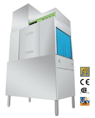 G-TEK Single Tank Conveyor Dishwasher with Heat Recovery System GT-CR1/HR 