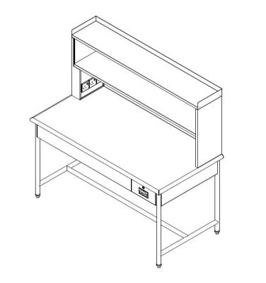 Stainless Steel Packing Cabinet with Drawer