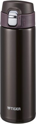 TIGER 0.48L S/Steel Bottle (Chocolate Brown) MMJ-A481 (TC)