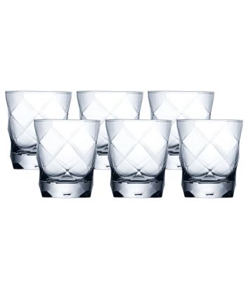 LUMINARC Lourve 6PC 260ML Old Fashioned Glass Set N1808