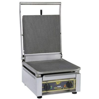 ROLLER GRILL Contact Grill With Timer PANINI GROOVE