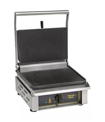ROLLER GRILL Contact Grill with Timer Panini R-Standard