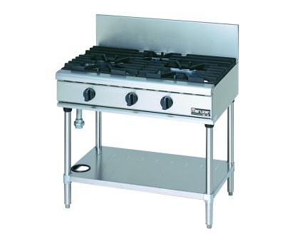MARUZEN Power Cook Gas Table with Universal 3 Burner (900mm) RGT-0963C
