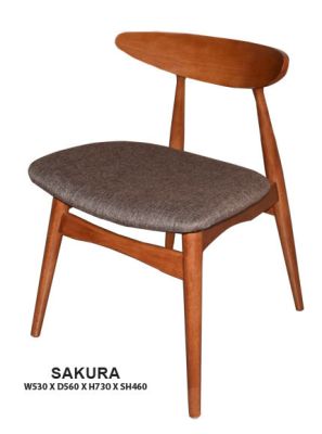 Sakura Dining Chair | Cushion Seat 