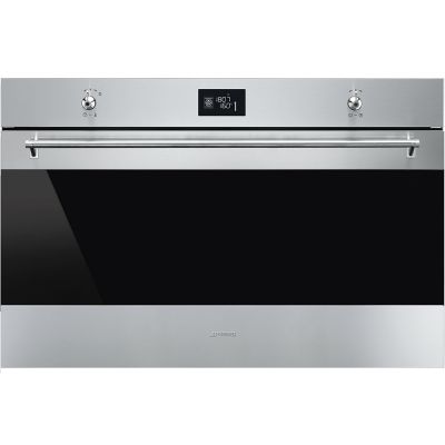 SMEG 90cm SS Classic Series Electric Thermoventilated Oven SF9390X1