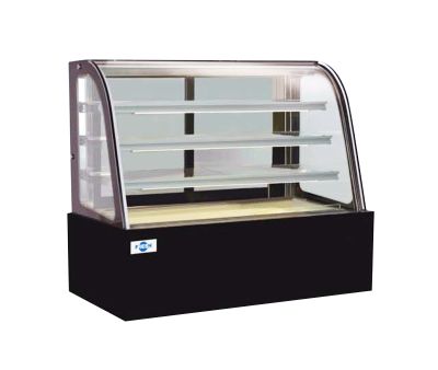 FRESH Curved Glass Cake Showcase (3 Shelves) FC35SC 