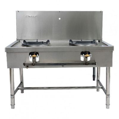 THE BAKER Stainless 2 Burners Kwali Range