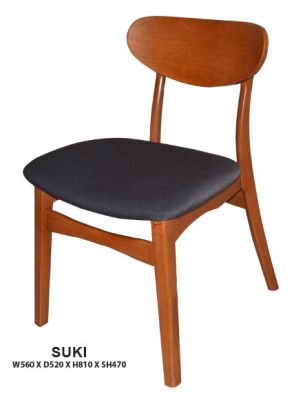 Suki Dining Chair | Cushion Seat 