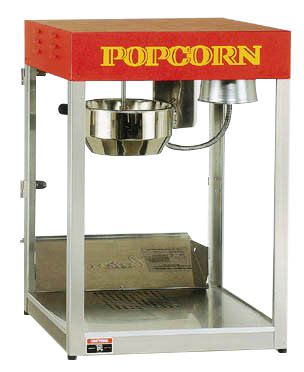 CRETORS 12oz T-3000 Red Top Popper Popcorn Machine 12T3000P