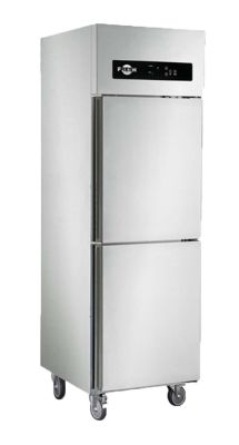 FRESH 2 Doors Upright Refrigerator Freezer (S/Steel) CSUF5A2 