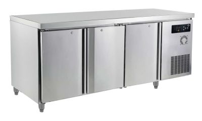 FRESH 3 Doors Counter Refrigerator Freezer (6FT) K-DWF18M3-76 